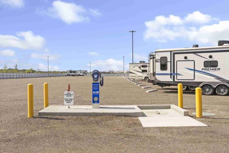 Semi Tractor Parking